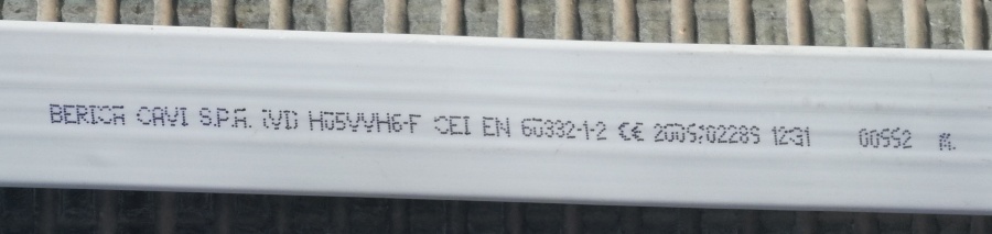 H05VVH6 cable